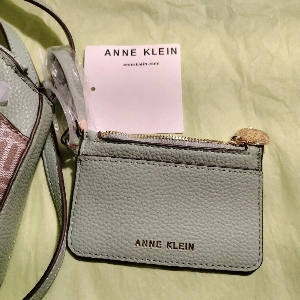 Anne Klein Logo Triple Compartment Crossbody with Card Case - Picture 13 of 15